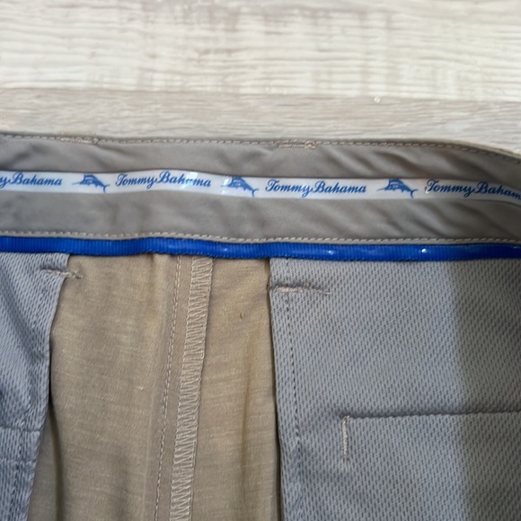 Tommy Bahama Flat Front Chino Stretch Golf Shorts - Picture 3 of 4